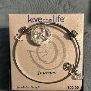 Silver Expandable Bangle